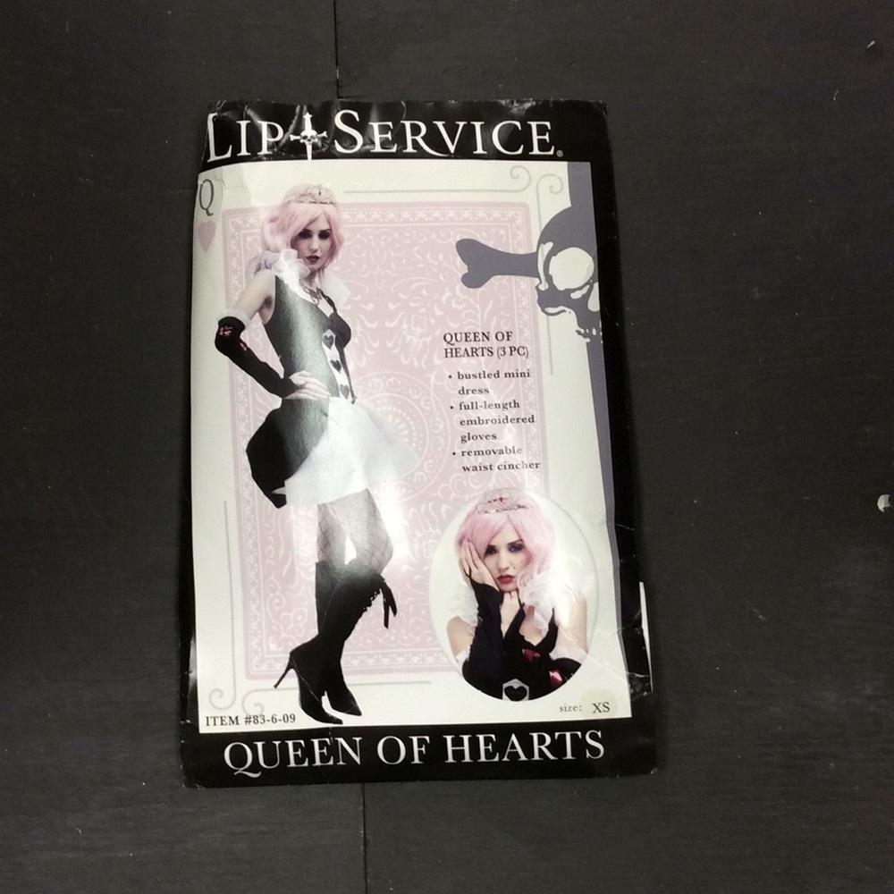 Lip Service Queen of Hearts Costume